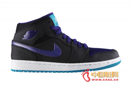 Air Jordan 1 Mid Black GrapeЬǈ